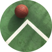 Up arrow and a ball